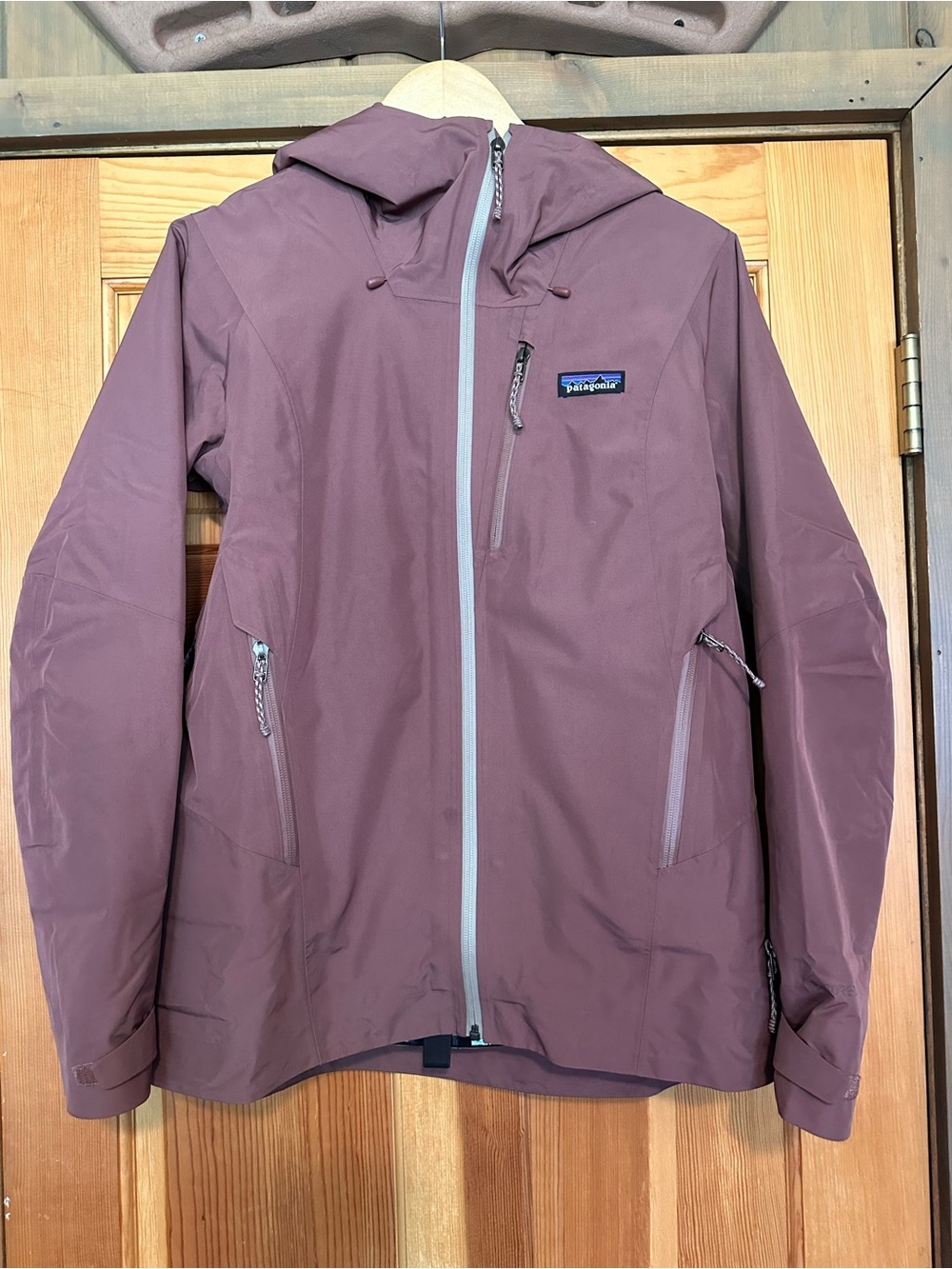 Patagonia Women's Hooded insulated ski Jacket - Mauve